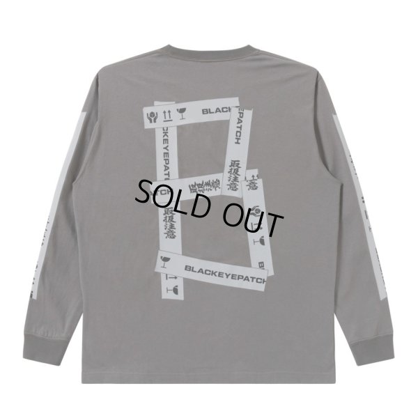 画像2: BlackEyePatch/HWC TAPED L/S TEE（CHARCOAL）