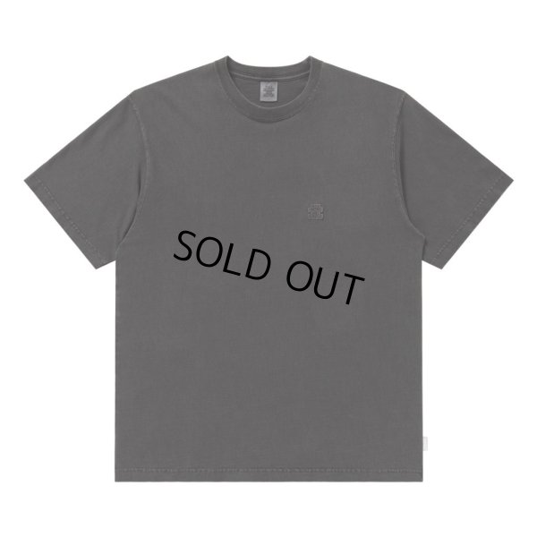 画像1: BlackEyePatch/PIGMENT DYED SMALL OG LABEL TEE（BLACK）