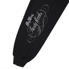 画像3: PORKCHOP/F-100 L/S TEE（BLACK）［プリント長袖T-24春夏］ (3)