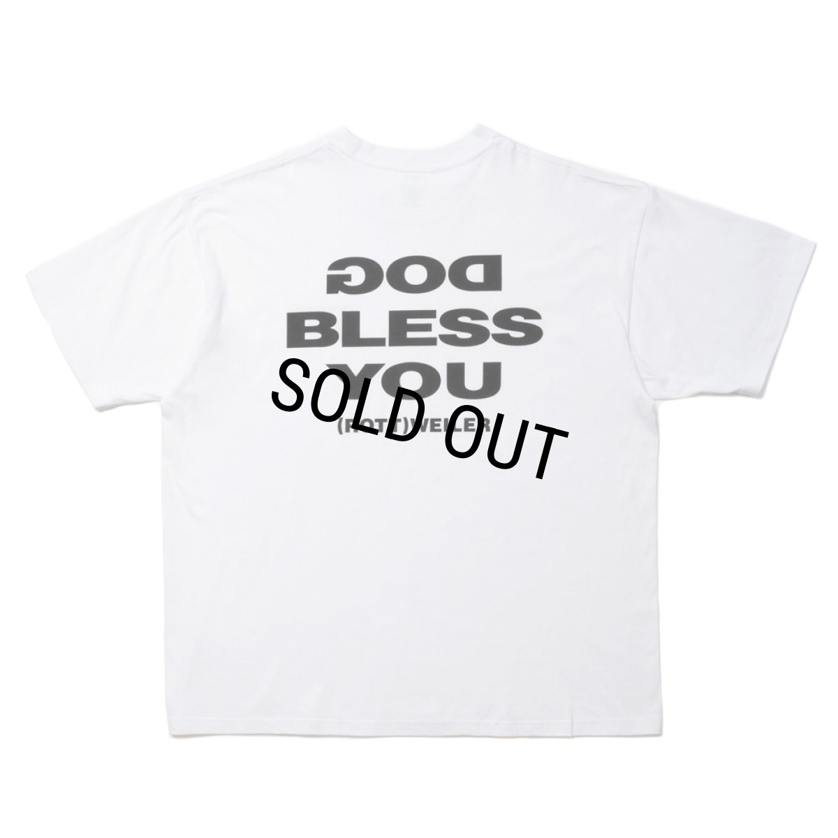 画像1: 【30%OFF】ROTTWEILER/D.B TEE（WHITE）［プリントT-24春夏］ (1)
