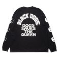 画像1: 【30%OFF】ROTTWEILER/CIRCLE L/S TEE（BLACK）［プリント長袖T-24春夏］ (1)