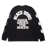 【30%OFF】ROTTWEILER/CIRCLE L/S TEE（BLACK）［プリント長袖T-24春夏］