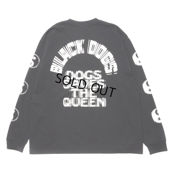 画像1: 【30%OFF】ROTTWEILER/CIRCLE L/S TEE（BLACK）［プリント長袖T-24春夏］