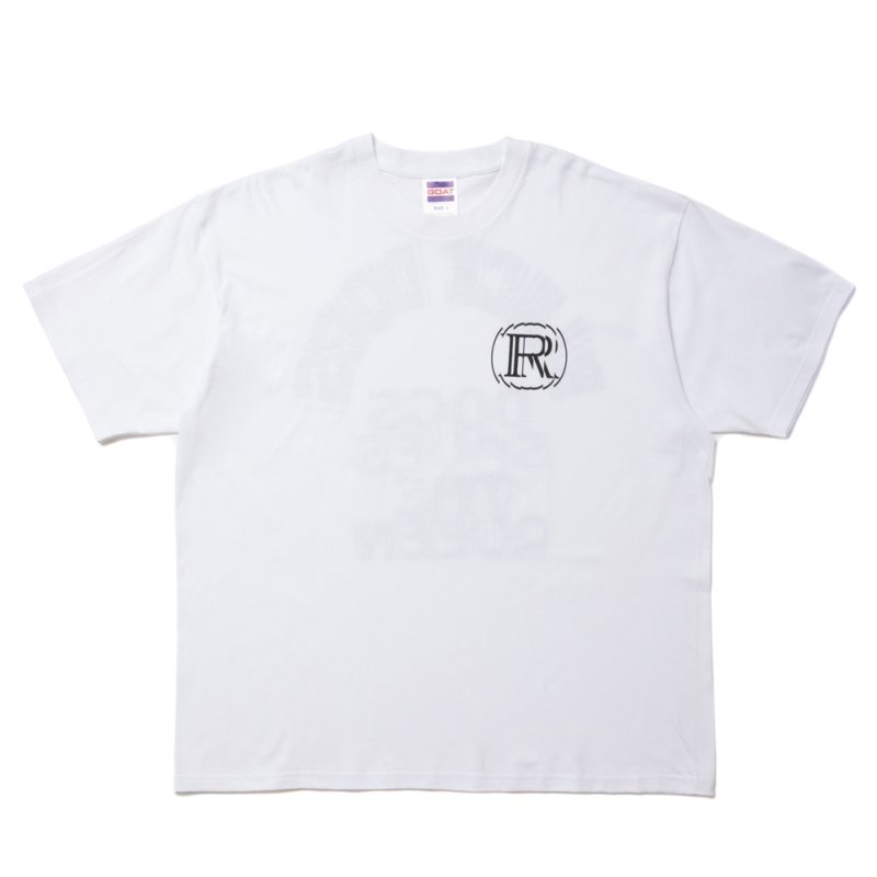 画像1: 【30%OFF】ROTTWEILER/CIRCLE TEE（WHITE）［プリントT-24春夏］