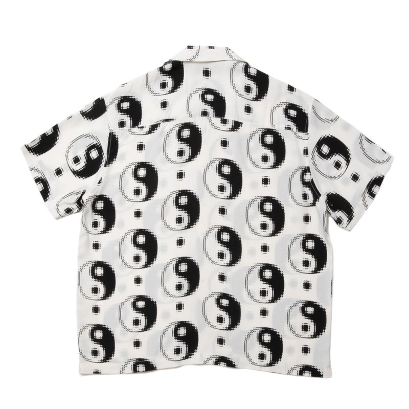 画像2: ROTTWEILER/R9 YIN-YANG S/S SHIRT（WHITE）［陰陽シャツ-24春夏］