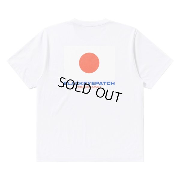 画像1: BlackEyePatch/JAPAN FLAG TEE（WHITE）