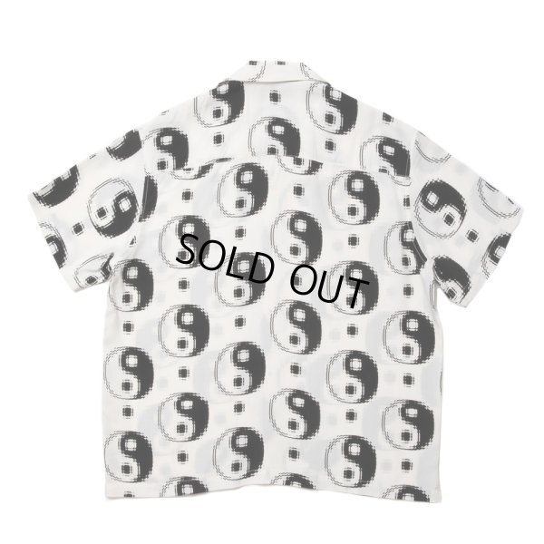 画像2: ROTTWEILER/R9 YIN-YANG S/S SHIRT（WHITE）［陰陽シャツ-24春夏］