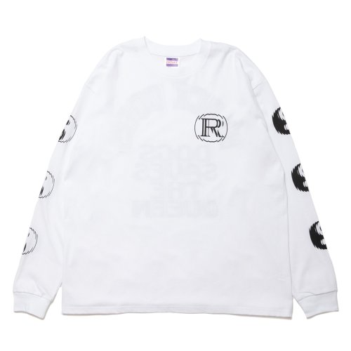 他の写真1: 【30%OFF】ROTTWEILER/CIRCLE L/S TEE（WHITE）［プリント長袖T-24春夏］