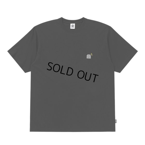 画像1: BlackEyePatch/SMALL OG LABEL DECO TEE（BLACK）