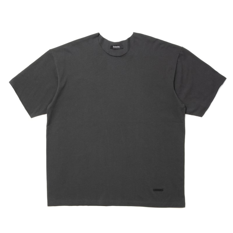 画像1: ROTTWEILER/R9 CUT OFF TEE（CHARCOAL）［カットオフT-24春夏］