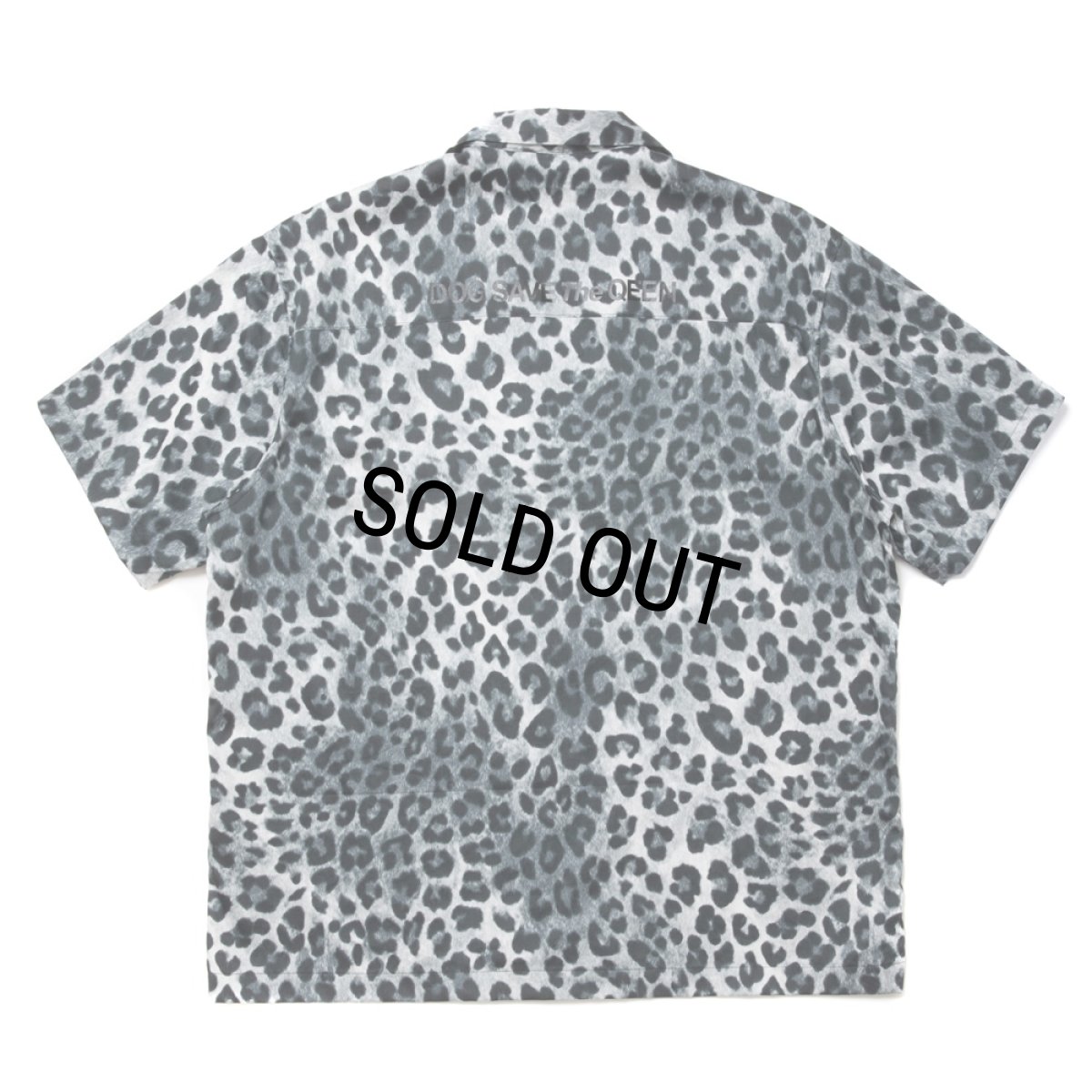画像2: ROTTWEILER/R9 LEOPARD S/S SHIRT（GRAY） 【30%OFF】［レオパードシャツ-24春夏］ (2)