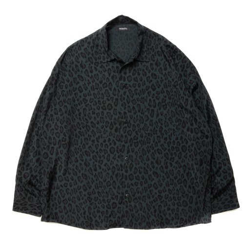 他の写真1: ROTTWEILER/R9 LEOPARD L/S SHIRT（GREEN）［レオパードシャツ-24春夏］