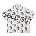 ROTTWEILER/R9 YIN-YANG S/S SHIRT（WHITE）［陰陽シャツ-24春夏］