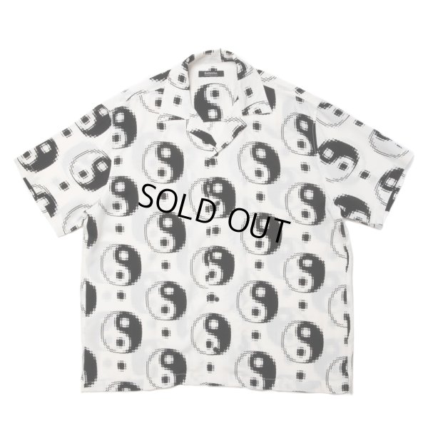 画像1: ROTTWEILER/R9 YIN-YANG S/S SHIRT（WHITE）［陰陽シャツ-24春夏］