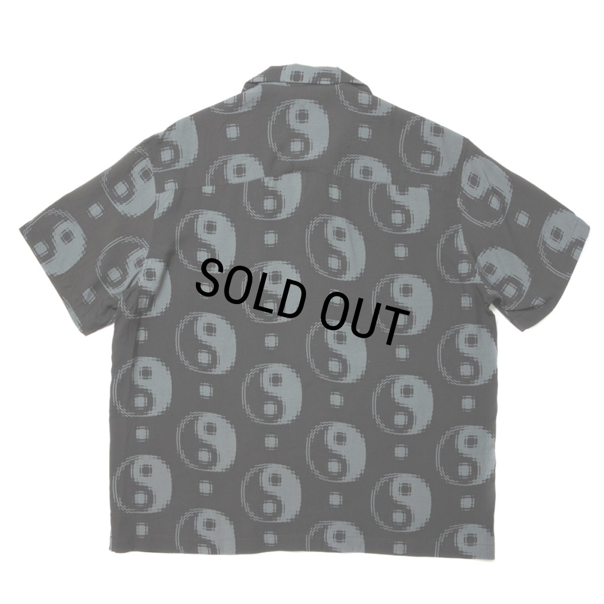 画像2: 【40%OFF】ROTTWEILER/R9 YIN-YANG S/S SHIRT（BLACK）［陰陽シャツ-24春夏］ (2)