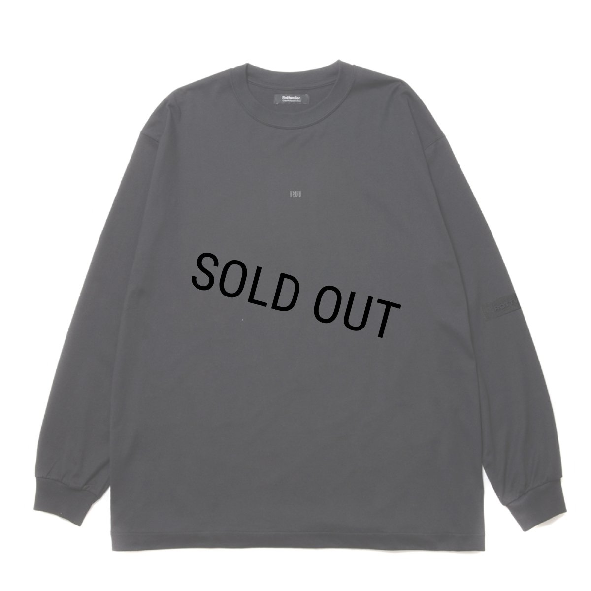 画像1: ROTTWEILER/R9 L/S TEE（BLACK） 【40%OFF】［オリジナル長袖T-23秋冬］ (1)