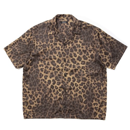 他の写真1: 【30%OFF】ROTTWEILER/R9 LEOPARD S/S SHIRT（BEIGE）［レオパードシャツ-24春夏］