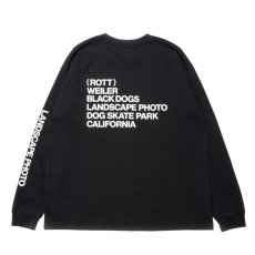 画像2: ROTTWEILER/R.W PHOTO L/S TEE（BLACK） 【30%OFF】［プリント長袖T-24春夏］ (2)