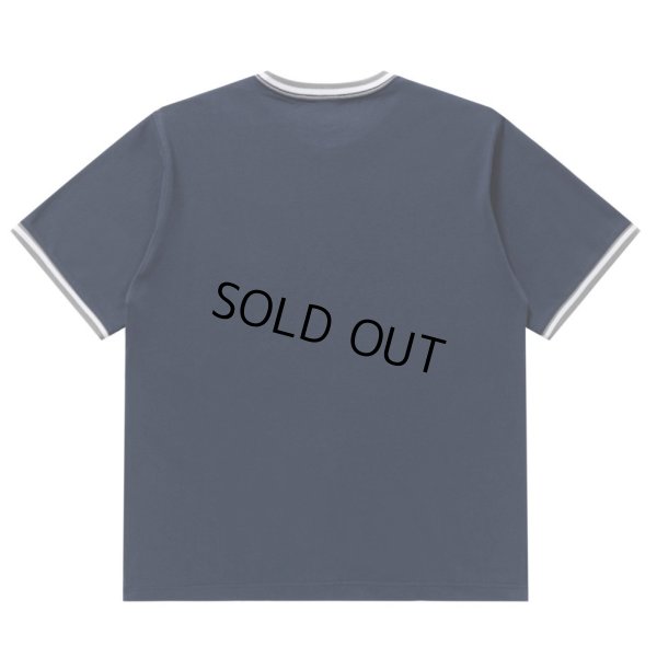 画像2: BlackEyePatch/SMALL OG LABEL RIB KNITTED TEE（NAVY）