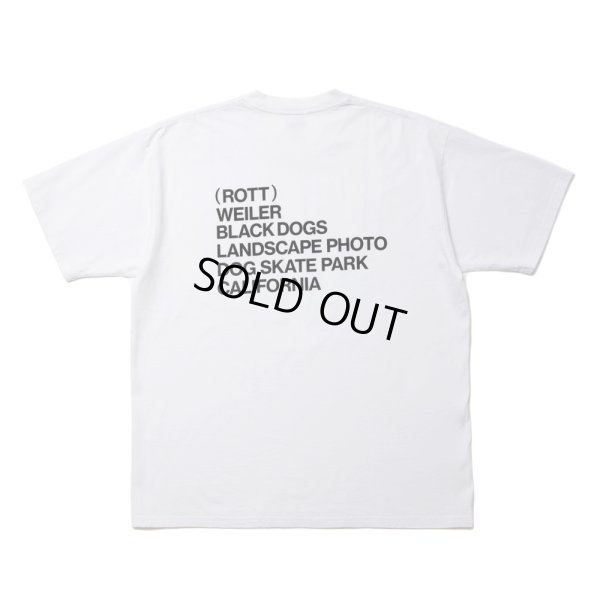 画像2: ROTTWEILER/PIGMENT PHOTO TEE（WHITE） 【30%OFF】［プリントT-24春夏］