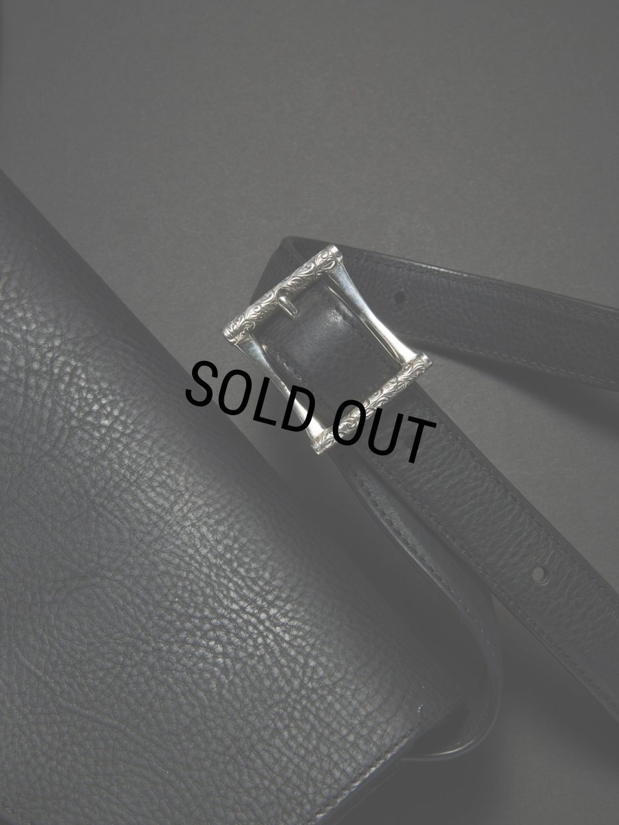 画像3: ANTIDOTE BUYERS CLUB/Leather Wearable Bag（Black） (3)