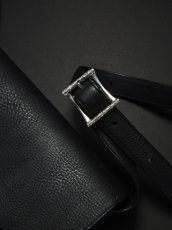 画像3: ANTIDOTE BUYERS CLUB/Leather Wearable Bag（Black） (3)