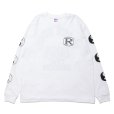 画像2: 【30%OFF】ROTTWEILER/CIRCLE L/S TEE（WHITE）［プリント長袖T-24春夏］ (2)