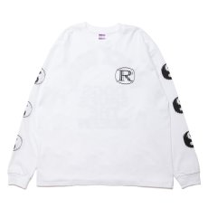 画像2: 【30%OFF】ROTTWEILER/CIRCLE L/S TEE（WHITE）［プリント長袖T-24春夏］ (2)
