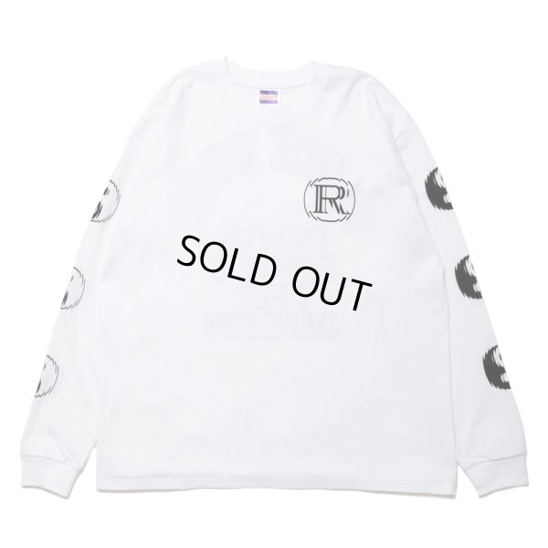 画像2: 【30%OFF】ROTTWEILER/CIRCLE L/S TEE（WHITE）［プリント長袖T-24春夏］