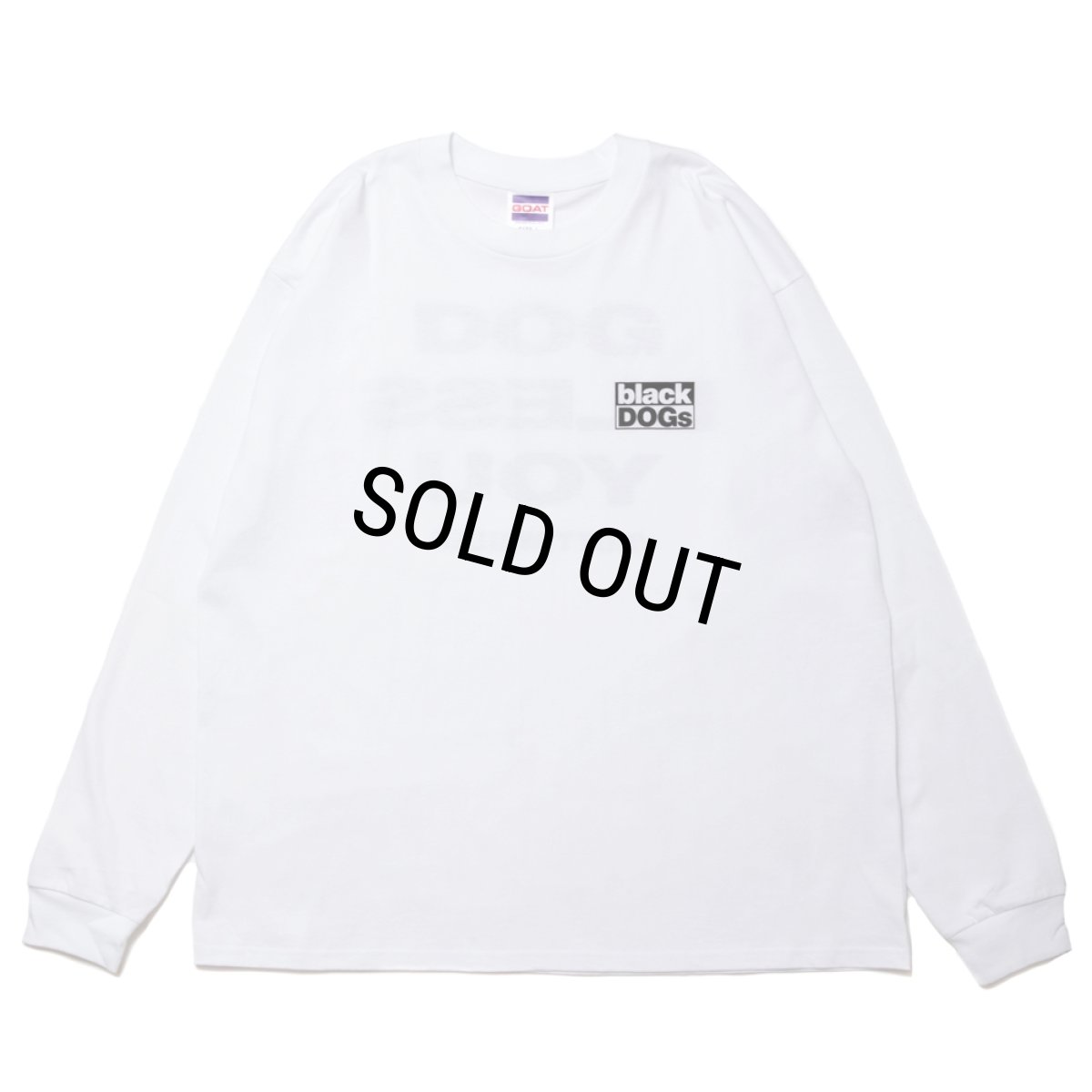 画像2: ROTTWEILER/D.B L/S TEE（WHITE）［プリント長袖T-24春夏］ (2)