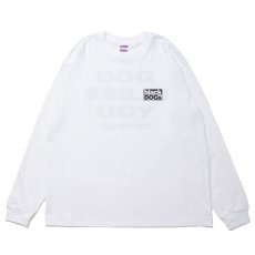 画像2: ROTTWEILER/D.B L/S TEE（WHITE）［プリント長袖T-24春夏］ (2)