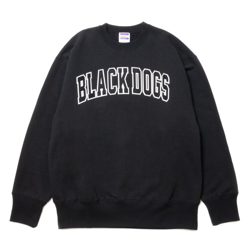 画像1: 【40%OFF】ROTTWEILER/B.D SWEATER（BLACK）［クルーネックスウェット-23秋冬］