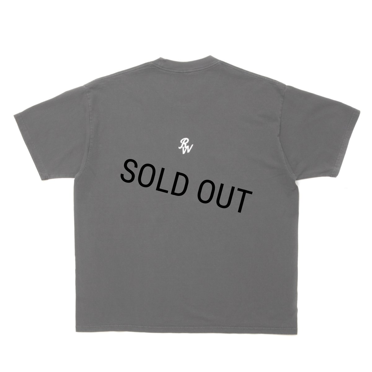 画像2: ROTTWEILER/PIGMENT B.D TEE（CHARCOAL）［プリントT-24春夏］ (2)