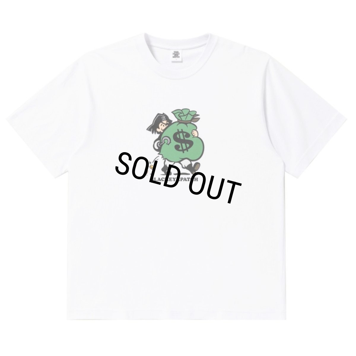 画像1: BlackEyePatch/CAPTAIN RANSACK TEE（WHITE） (1)