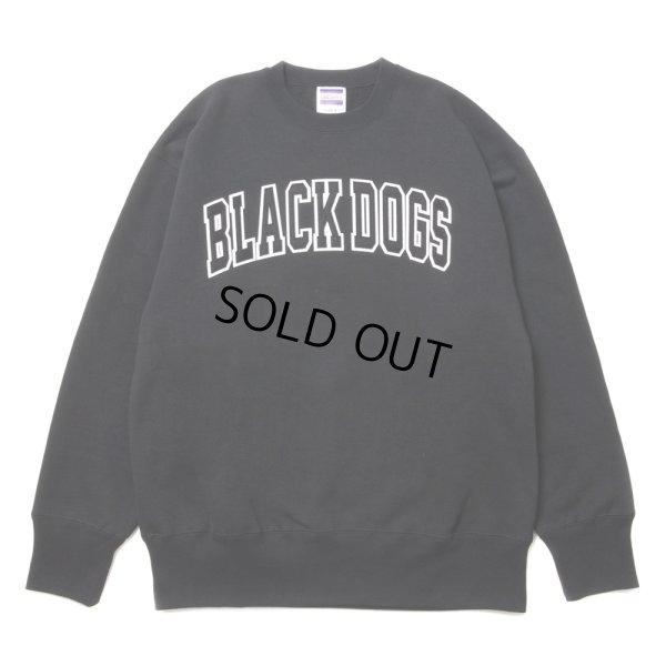 画像1: 【40%OFF】ROTTWEILER/B.D SWEATER（BLACK）［クルーネックスウェット-23秋冬］
