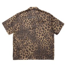 画像2: 【40%OFF】ROTTWEILER/R9 LEOPARD S/S SHIRT（BEIGE）［レオパードシャツ-24春夏］ (2)