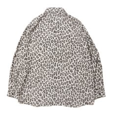 画像2: 【30%OFF】ROTTWEILER/R9 LEOPARD L/S SHIRT（BEIGE）［レオパードシャツ-24春夏］ (2)