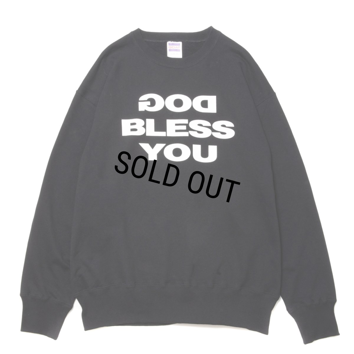 画像1: 【30%OFF】ROTTWEILER/D.B SWEATER（BLACK）［クルーネックスウェット-24春夏］ (1)