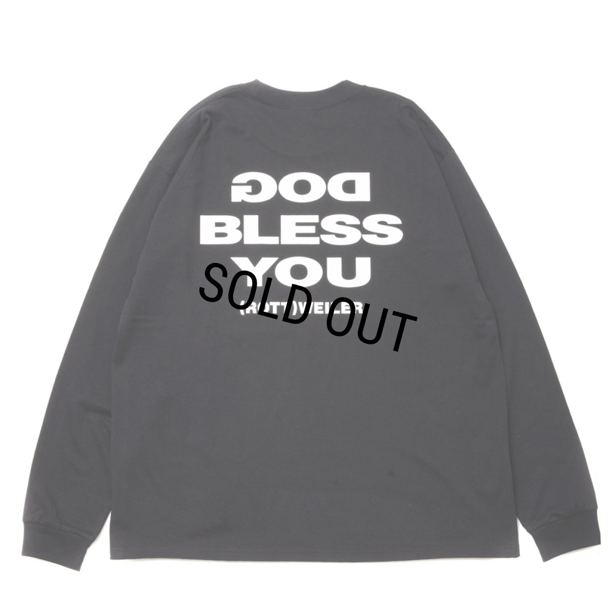 画像1: ROTTWEILER/D.B L/S TEE（BLACK） 【30%OFF】［プリント長袖T-24春夏］ (1)