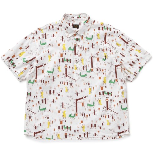 他の写真1: 【30%OFF】RATS/LITTLE RED RIDING HOOD B.D S/S SHIRT（WHITE）［プルオーバーシャツ-24春夏］