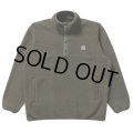 BlackEyePatch/SMALL OG LABEL FLEECE PULLOVER（OLIVE）