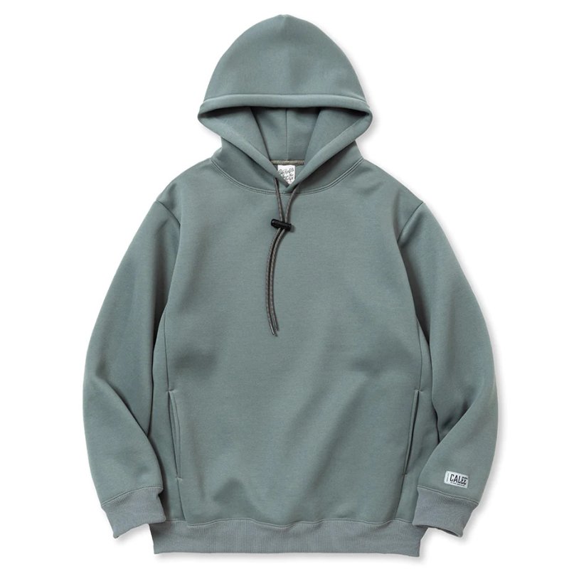 画像1: CALEE/MULTI WAY DOUBLE KNIT PULLOVER HD（BLUE GRAY） 【40%OFF】［プルオーバーパーカー-23秋冬］