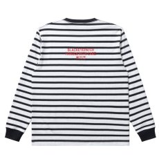 画像2: BlackEyePatch/HWC LABEL STRIPED L/S TEE (BORDER) (2)
