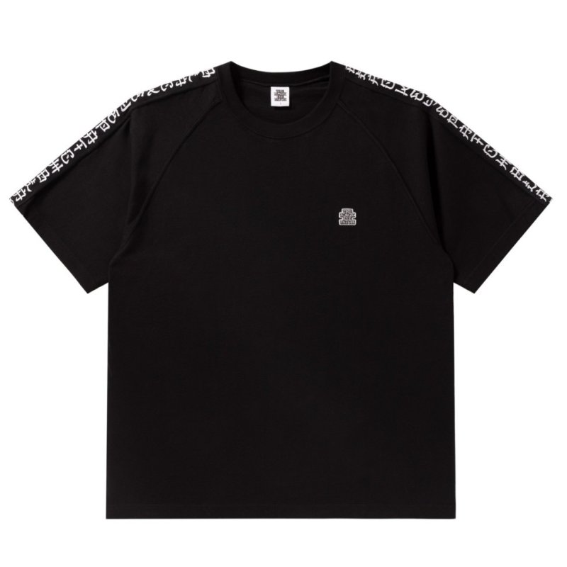 画像1: BlackEyePatch/KANJI TAPED TEE（BLACK）