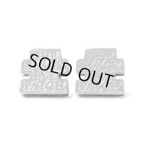 BlackEyePatch/OG LABEL EARRING（PAIR）（SILVER）