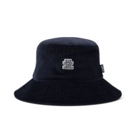 BlackEyePatch/SMALL OG LABEL BUCKET HAT（NAVY）