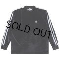 BlackEyePatch/OG LABEL TAPED VELOUR CREW（BLACK）