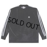 BlackEyePatch/OG LABEL TAPED VELOUR CREW（BLACK）