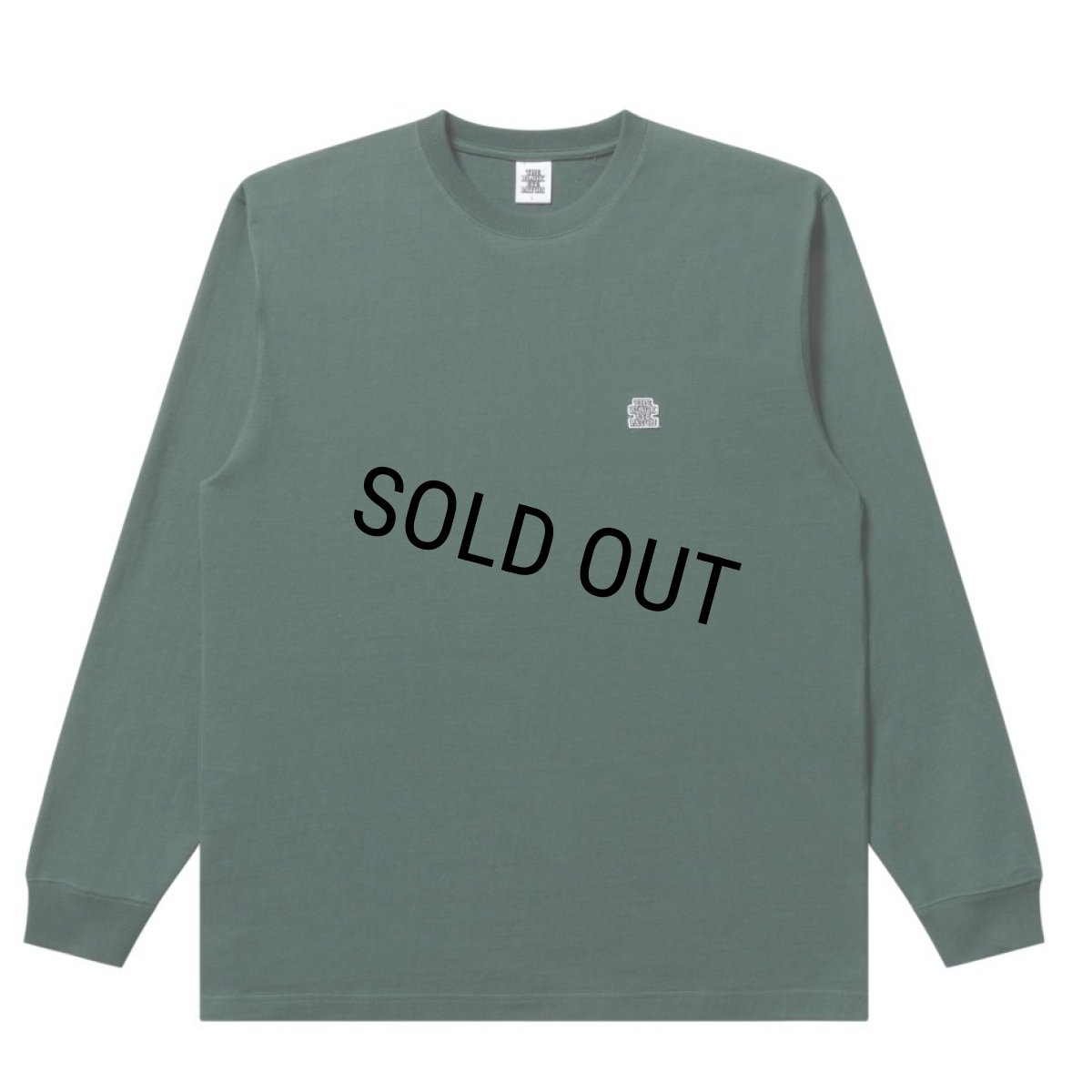 画像1: BlackEyePatch/SMALL OG LABEL L/S TEE(GREEN) (1)