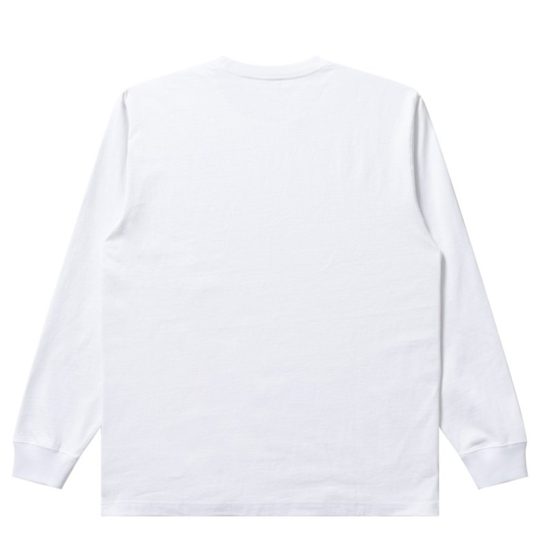 画像2: BlackEyePatch/SMALL OG LABEL L/S TEE（WHITE）